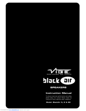 Vibe BlackAir 5 Instruction Manual