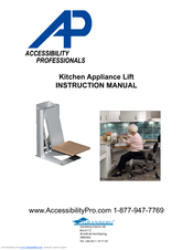 Granberg Kitchen Appliance Lift Instruction Manual