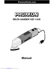 Proxxon OZI 115 Manual