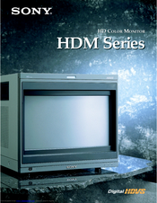 Sony HDM-14E5U Brochure & Specs