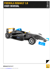 Renault 2013 Formula 1.6 User Manual