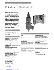 MYERS SX50 Brochure & Specs