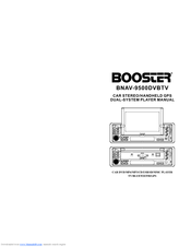 Booster BNAV-9500DVBTV Manual