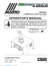 Alamo Industrial Great White M8000MD Operator's Manual