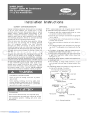 Carrier 24ABB Comfort Installation Instructions Manual