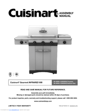 Cuisinart Gourmet INFRARED 800 Assembly Manual