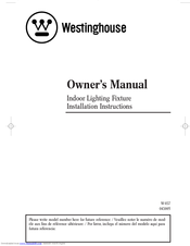 Westinghouse Indoor Lighting Fixture Owner's Manual