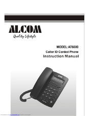 ALcom AT6600 Instruction Manual
