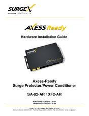 SurgeX Axess-Ready Flatpak XF2-AR Manual