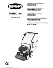 IBEA Turbo 50 User And Maintenance Manual