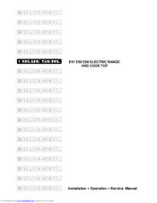 Blue Seal E51 Owner's Manual