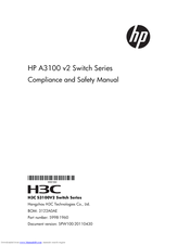 HP A3100 v2 Series Safety Manual