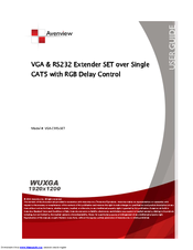 Avenview VGA-C5RS-SET User Manual