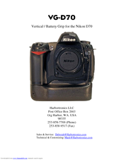 Harbortronics VG-D70 User Manual