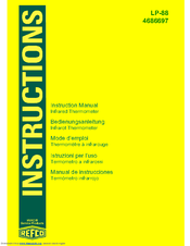 Refco LP-88 Instruction Manual
