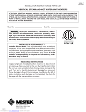 Mestek 77 Installation Instructions Manual