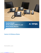 Aastra 67XXI Release Notes