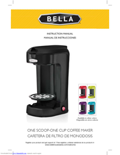 Bella One Scoop-one cup coffee maker 