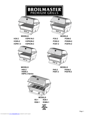 Broilermaster P3XF-2 Instructions Manual