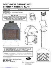 Southwest Firebird Sonoran Unvented 42 Installation Instructions Manual