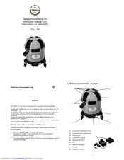 THEIS TCL 80 Operating Instructions Manual