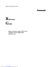 Panasonic Digital Super Hybrid System Reference Manual