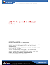 Avg Linux E-mail Server User Manual