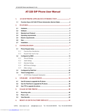 Voipon AT-320 User Manual