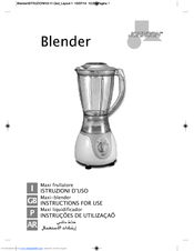 Johnson Maxi-blender Instructions For Use Manual