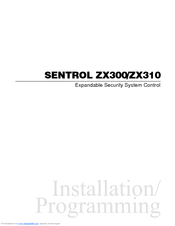 Sentrol ZX310 Installation & Programming