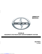 Scion 2012 xB Owner's Manual