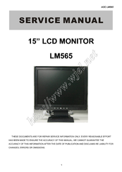 AOC LM565 Service Manual