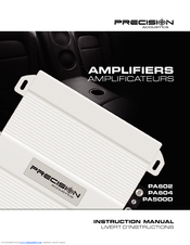Precision Acoustics PA500D Instruction Manual