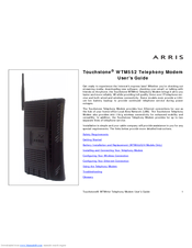 Arris Touchstone WTM552 User Manual