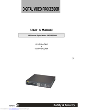 COP Security 15-VP16-HDD2 User Manual