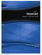 ViewCast Niagara 2120 User Manual
