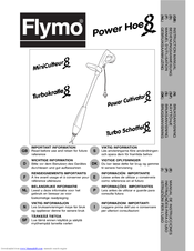 Flymo Power Hoe 8 Instruction Manual