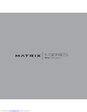 Matrix 1-SERIES Instructions Manual