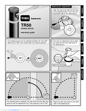 Toro TR50 Series Instruction Manual