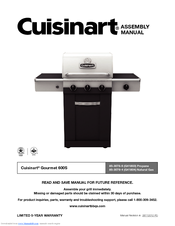 Cuisinart Gourmet 600S Assembly Manual