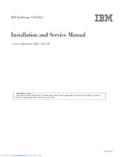 IBM SAN32M-2 Installation And Service Manual