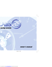 Act Labs multi-platform racing system Owner's Manual