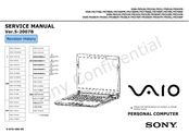 Sony Vaio VGN-E770G Service Manual