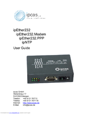 ipcas ipEther232.Modem User Manual