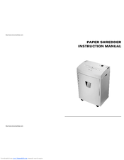 Mono Machines Paper Shredder Instruction Manual