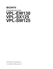 Sony VPL-EW130 Protocol Manual