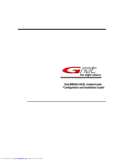 Gnet BB0050 Configuration And Installation Manual