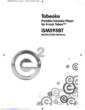 Tabeoke iSM395BT Instruction Manual