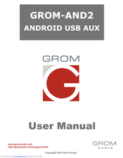 Grom Audio GROM-AND2 User Manual