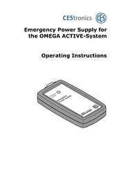CES Emergency Power Supply Operating Instructions Manual